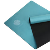 Mandala Yoga Mat Premium Bundle, Includes Yoga Mat 188cm H x 61cm W, Yoga Strap & Steel Hydration V398-MA-494TL