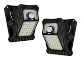 2pc Clip on Solar Lights Outdoor Waterproof Motion Sensor Lights Solar Security Lights for Chain V1370-AZ4-05022