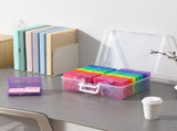 Photo Album Organizer 4x6 Inch Colourful Photo Storage Set V1258-DP02-BOL-605