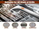 Powerful Electric Steam Grill Brush with Built-in Scraper - Deep Clean for All BBQ Grates V888-ELOSUNG40310