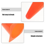 Set of 15 Plastic Numbered Soccer Training Cones - Soft Markers for Football Practice and Drills V1366-AZ2-W-21483