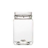10x 500g Plastic Honey Jars Lids - Square Clear Food Grade Packaging Containers V238-SUPDZ-32706744811600