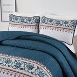 Distinguished Quilted Bedspread and Pillowcases Set: Enhance Your Bedroom Appeal - Queen size V745-MAC090174Q13U