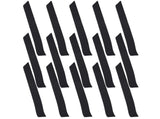 15PCS Stair Non Slip Tapes and 1 Roller Adhesive Stair Tread Pads for Outdoor Deck Wooden Step V1294-YM0901-3117250188712