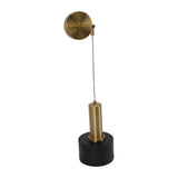 Battery Operated Wall Sconce Cordless Rechargeable RGB Wall Light with Remote for Bedroom Living V1294-YM0901-3119250076811
