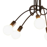 Modern Chandelier Iron Art Stylish Easy to Install Industrial Ceiling Light Fixture for Study V1294-YM0901-3119240076613