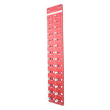 Bolt and Nut Identifier Gauge 10B21 Carbon Steel High Accuracy Nut and Bolt Thread Checker for V1294-YM0706-3114230137111