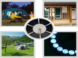 42LED Solar Flag Pole Light Flagpole Solar Light for Flag Pole Topper V1294-YM0717-10056027