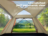 Weisshorn Pop Up Camping Tent 3-4 Person Automatic Tent Instant Setup Waterproof TENT-E-210X210-BG