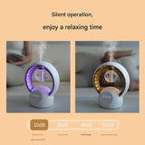 White Smart Mosquito Repeller & Humidifier - 3 Modes, Night Light, USB, Quiet Operation V888-ELOSUNG26995
