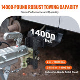 Adjustable Trailer Hitch, 152.4 mm Drop & 114.3 mm Rise Hitch Ball Mount with 50.8 mm Receiver, V952-SQTQJTCB2225DZS3SV0