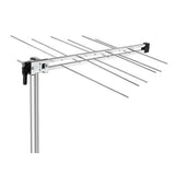 Fracarro TV Antenna Log Periodic VHF 6-12 Channel VHF 9dB Gain 65cm Boom Length Female Connector V1202-V1-LACLP3F