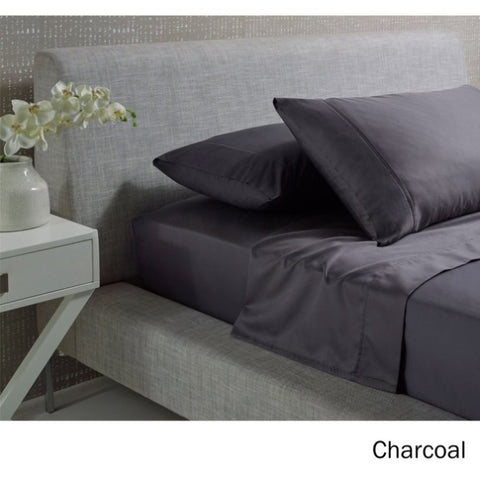 Accessorize 1000TC Cotton Rich Sheet Set Charcoal Queen V442-HIN-SHEETS-1000TCCOTTONRICH-CHARCOAL-QS