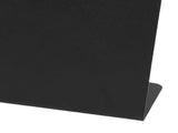 Magnetic Bulletin Board Black Magnetic Metal Tabletop Memo Display Board for Home School Kitchen V1294-YM0901-3117250158811