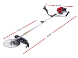 Giantz 2 Stroke Pole Chainsaw Petrol Hedge Trimmer Tree Pruner 7 In 1 PCAW-65CC-BH-GSAW
