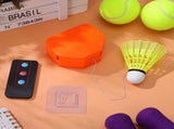 Badminton Training Set with Elastic Rebound Racket and Nylon Shuttlecock for Practice and Exercise V1370-AZ4-10746