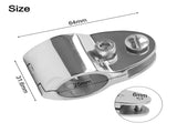 316 Stainless Steel Bimini Top Hinged Jaw Slide Rail Mount For 1 Inch Marine Tubing Accessories Boat V1189-LWWAL-20260327-04542