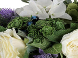 Lavender Wreath Artificial Lavender Floral Wreath for Wedding Party Wall Window Backdrop Home Decor V1294-YM0715-211101QY03-2