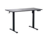 120 x 60cm Electric Standing Desk Height Adjustable Motorised Electric Sit Stand in Black V563-68423