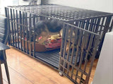Heavy Duty Dog Cage with Lock & Bottom Tray V767-XPET686-L-G2