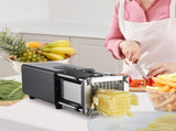 Electric French Fry, Potato Slicer with 1/2-Inch and 3/8-Inch Stainless Steel Blades, Potato V952-SYWSQSTJDD12YGYU7V3