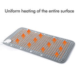 Electric Heating Pad with Digital Thermostat, Soft Flannel Heat Wrap for Shoulder Neck Back Abdomen V1341-ZY-L7GZ6ZZ4-L