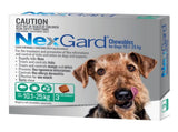 Nexgard Large Dogs 10.1-25Kg Green 3pk NEXGARD-WNL3