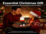 Christmas Music LED Night Light Lantern, Rechargeable with Warm White & 7-Color Changing Lights, V1341-ZY-PW2TZ58J-ABC