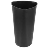 Creative Black Flower Bucket Plastic Container for Home and Office V1366-AZ2-W-21154