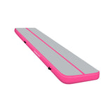 Powertrain Airtrack 20cm Thick 4m x 1m Inflatable Gymnastics Tumbling Mat Air Track - Pink IFM-XBO-004-PK