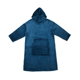 Accessorize Ink Blue Super Soft Hooded Blanket Extra Large V442-HIN-BLANKET-HOODIE-INKBLUE-L