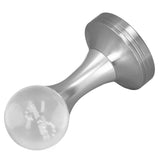Crystal Ball Coffee Tamper Stainless Steel Espresso Tool 58x105mm Silver V1263-JX-5654