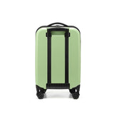 Orange 20 Inch Foldable Carry-on Suitcase with 360 Spinner Wheels and Combination Lock, Lightweight V888-ELOSUNG43252