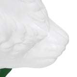 Garden Goose Statue Resin Lifelike Large Size White Goose Sculpture Ornament for Pool Yard Outdoor V1294-YM0901-3111250063511