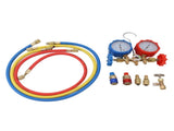 Air Conditioning Pressure Gauge R410 22 134A 3 Way AC Diagnostic Manifold Gauge Tube Set for Freon V1294-YM0706-3114230080411