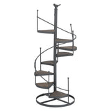 European Style Decorative Plant Shelf Multifuctional Wrought Iron Plant Rack Easy to Install for V1294-YM0714-3115210185311