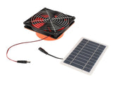 Solar Exhaust Fan Monocrystalline 10W Solar Panel Ventilation Fan with Protective Mesh for Round V1294-YM0901-3111240215811