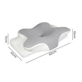 Dreamz Memory Foam Pillow Shoulder Neck Support PILO1007-GY