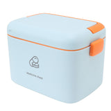 Large Medicine Storage Box Organizer Container Family Emergency Medicine Case with Removable Tray V1294-YM0703-3117230036611