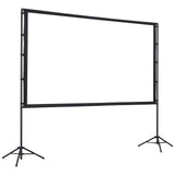 Projector Screen with Stand, 100 Inch 160&deg Wide Angle Indoor Outdoor Projection Screen, 169 4K HD V952-ZJSTYPMEKLJZTWA9Y001V0
