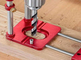 Woodworking Drill Locator Tool, Portable Precision Drill Positioner, Adjustable Hole Drilling V1107-CS-RKVHSJ13