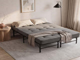 Giselle Double Folding Bed with Mattress Metal Frame Guest Bed 15cm Foam Foldable FOAM-MFM-BF-CDF-D