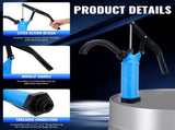 55 Gallon Drum Pump,Barrel Pump Manual Lever Action Barrel for Diesel,Kerosene, Motor Oil Transfer V1259-DP01-A-5718
