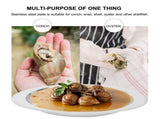 1Pack Snail Cookware Stainless Steel Plate for French Meal V1366-AZ2-W-20248