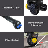 Gen3 Mini Mover 12V 550W Electric Motorised Jockey Wheel - Black NT0405-XG3-BK