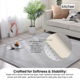 Kitchee Foam Floor Mat 150x200cm - Padded Thick Deep Soft Tatami Style Rug Grey V238-SUPDZ-41169708187728