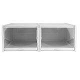 Shoes Box PP Storage Drawer Organizer Container Durable Cabinet for Home2pcs Big V1294-YM0901-3117200146011