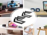 Studio Monitor Stand, 2-Pack Speaker Stands for Desk or Bookshelf, Stable Speaker Stands for Home V1188-CE-41F-00205