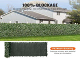 Ivy Privacy Fence, 39 x 158in Artificial Green Wall Screen, Greenery Ivy Fence with Mesh Cloth V952-WLSRZZWQ1J39NK3IBV0