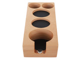 Wood Coffee Filter Tamper Holder Wooden Coffee Tamper Mat Stand for Home Cafe Restaurant Hotel V1294-YM0521-3118230076011